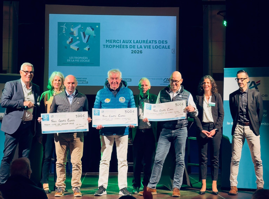 Le TCGR à l'honneur avec le CRÉDIT AGRICOLE de Perros-Guirec