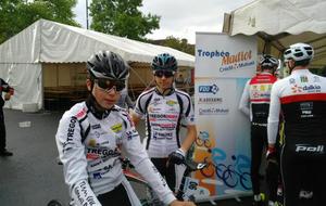 Lilian et Nolann sur le Trophée MADIOT Cadets