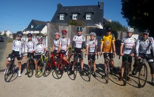 Première sortie route pour nos nouveaux jeunes coureurs