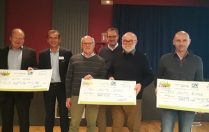 Le Team Côte de Granit Rose récompensé pour la création du Team Trégor Cyclisme