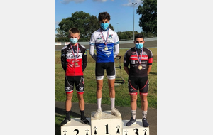 Résultats du 5/6 Septembre 2020 : Lilian JOUANJAN Champion Départemental 22 Poursuite et Rohann MAZEVET vainqueur du contre la montre Thomas VOECKLER