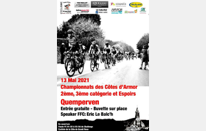 Annulation des épreuves cyclistes de Quemperven le jeudi 13 mai