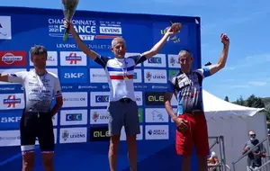Résultats du 9/10/11 Juillet 2021 : Hervé Prud'homme Vice Champion de France VTT Master 5