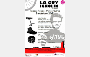 HORAIRES DE DEPART DE LA GUY IGNOLIN 2021