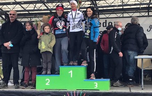 Résultats du 26/11/2021 : Hervé Prud'homme 3ème Master 50 au CX Championnat de Bretagne Master à Redon, Elodie Hémon 3ème Master Dame CX et Anaelle Hémon 3ème Cadette CX