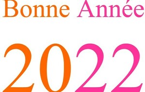 Meilleurs vœux 2022