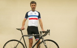 Hervé Prud'homme Champion de France Masters 6 en  Cyclo Cross 