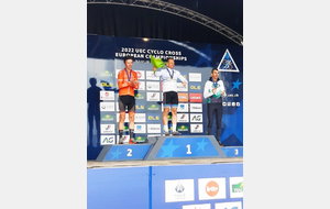 Résultats du 4/5 Novembre 2022 :  Hervé Prud'homme Vice Champion d'Europe Cyclo Cross à Namur en Belgique et Louis Le Bellec Leenaërt 3ème Minime Cyclo Cross à Landerneau