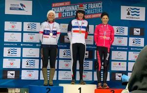Résultats du 17/18 Décembre 2022 : Elodie Hémon 3ème Masters Femmes 3 et Hervé Prud'homme 3ème Masters 6 au Championnat de France Masters Cyclo Cross à Quilneuc-Carentoir 