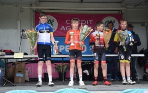 Résultats des 8/9/10/11 Mai 2025 : Victoire d'Idriss Bourdier U13 à Sibiril, Frédéric Le Marrec 2ème Master 40 et Hervé Prud'homme 2ème Master 50 4ème Manche VTT à Bignan