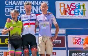 Résultats des 1/2/4/5/6 Juillet 2025 : Hervé Prud'homme Champion de France Master VTT à Puy St Vincent 