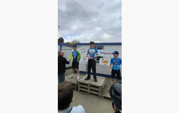 Résultats des 4/5/6 avril 2026 : 4 Champions des Côtes D'Armor FSGT VTT à Plouaret : Hervé Prud'homme Master 2, Frédéric Le Marrec Vétéran, Elodie Hémon Master 2 et Titouan Bernard Cadet