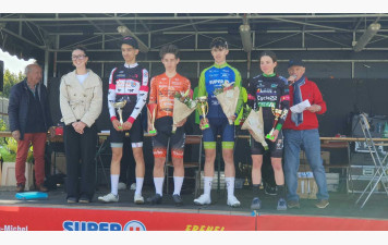 Résultats des 1/2/3 mai 2026 : 2 Victoires d'Antonin Gavrilovic U17 à Plurien et  à Pommeret, Valentin Pinel Le Roux 3eme U15 à Plurien
