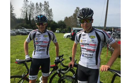 Selection en coupe de BRETAGNE pour Nolann MATHIEU et Lilian JOUANJAN