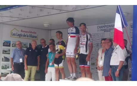 Résultats du 26/28/29/30 Juillet 2018 : Médaille de Bronze sur les championnats de France pour Hervé Prudhomme