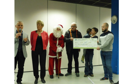 Remise des chèques pour la GUY IGNOLIN / ENFANTS MALADES 2019