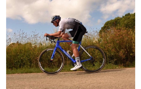 Rohann MAZEVET remporte la confrontation CLM d'Argol (29)