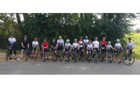 Première sortie VTT et route pour nos nouveaux jeunes coureurs