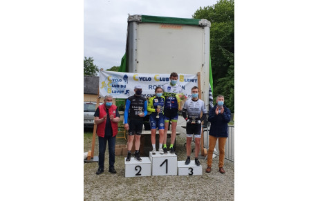 Résultats du 5/6 Juin 2021 : 1 Podium Vincent LE CORNEC 3ème à Rostrenen