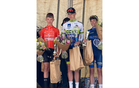 Résultats du 17/18/19 Juin 2022 3 Podiums : Louis Le Bellec Leenaërt 2ème Minime, Antonin Gavrillovic 2ème Benjamin à Taulé et Hervé Prud'homme 3ème Master 40+ VTT St Gongard