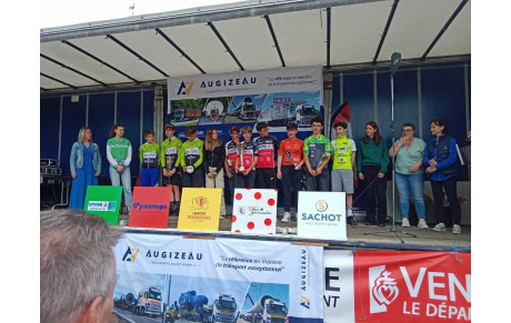 Résultats des 25/26 Mai 2024 : Noha Damany 3ème U15 CLM par équipe au Challenge Thomas Voekler à Thorigny (85)