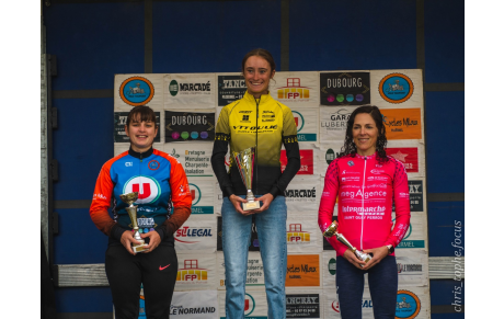 Résultats des 31 Août et 01 Septembre 2024 : Elodie Hémon 3ème Femme Coupe de Bretagne VTT à Taupont et Louise Coïc 2ème U17 à Hénon