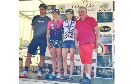 Résultats des 27/28/29 Juin 2025 : Élodie Hémon Championne de Bretagne Master VTT XC ,Hervé Prud'homme 3eme Master VTT XC à Locminé et Idriss Bourbier 3eme U13 à Plestin Les Grèves 