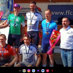 Résultats des 4/5/7 Juillet 2026 : 2 Titres de Champions de Bretagne Masters : Iwan Thomas Master 3 ,et Frédéric Le Marrec Master 4 à Roz Sur Couesnon, Killian Tharrut 2eme à Plouha